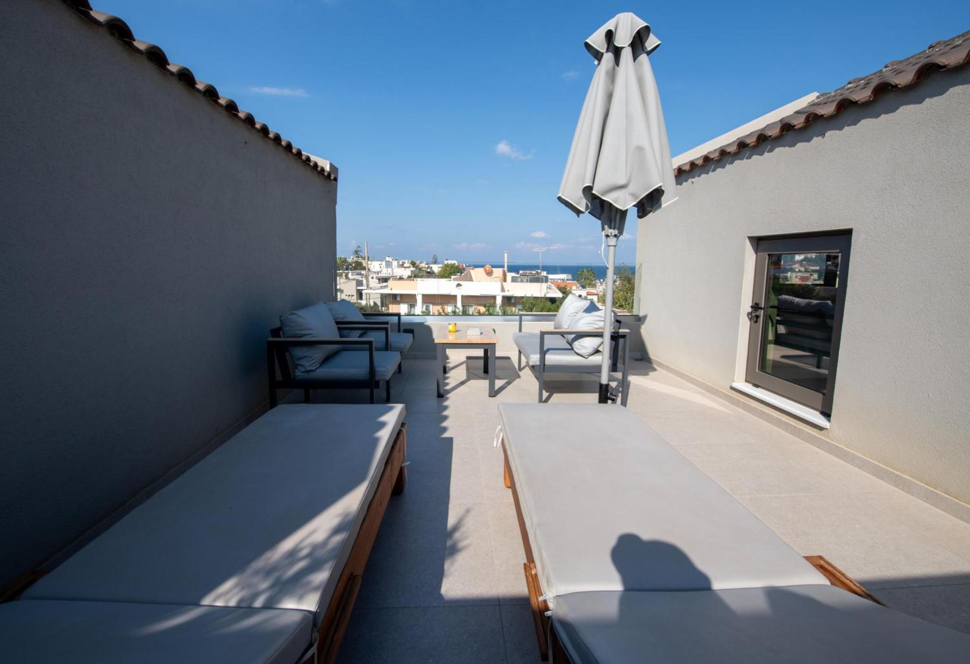Ferienwohnung Eleanthi Modern Living Galatás Exterior foto